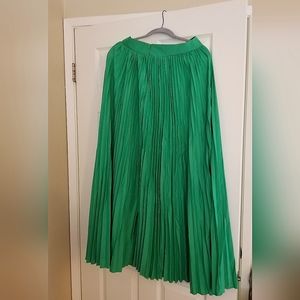 Asos Green Maxi Skirt